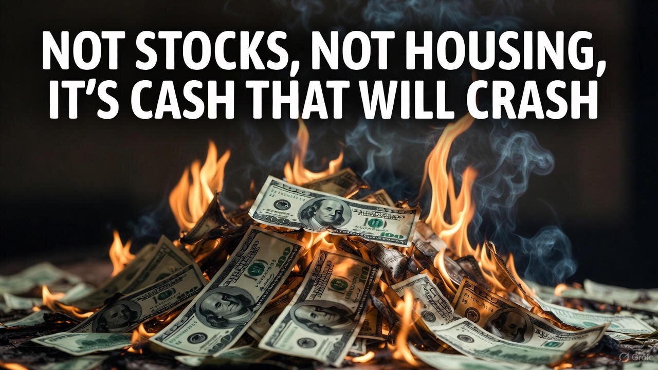 THE COMING CRASH WILL BE CASH