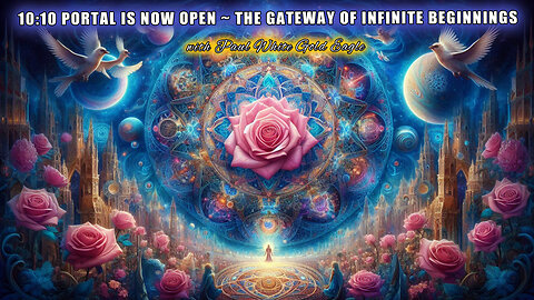 10:10 PORTAL IS NOW OPEN 🕉 THE GATEWAY OF INFINITE BEGINNINGS 🕉 Golden Stardust Skyfall Quantum Wave