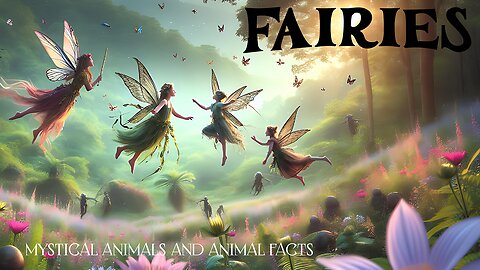 Fairies beautiful mystical creatures.