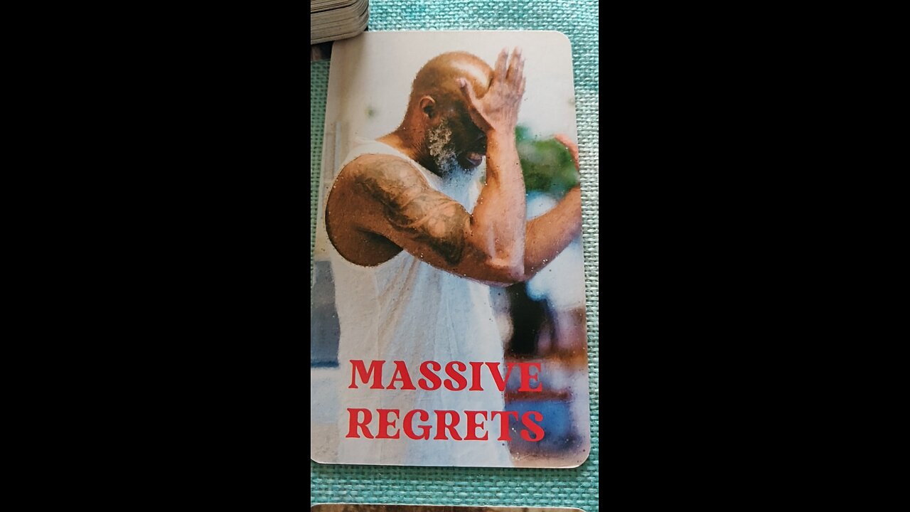 Someone is in massive regret....#fyp❤️😉 #todaysmessage #messageoftheday #regret