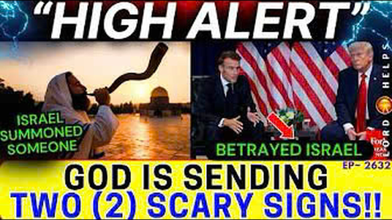 God Is Sending Two Scary Signs-Prophetic Word Today