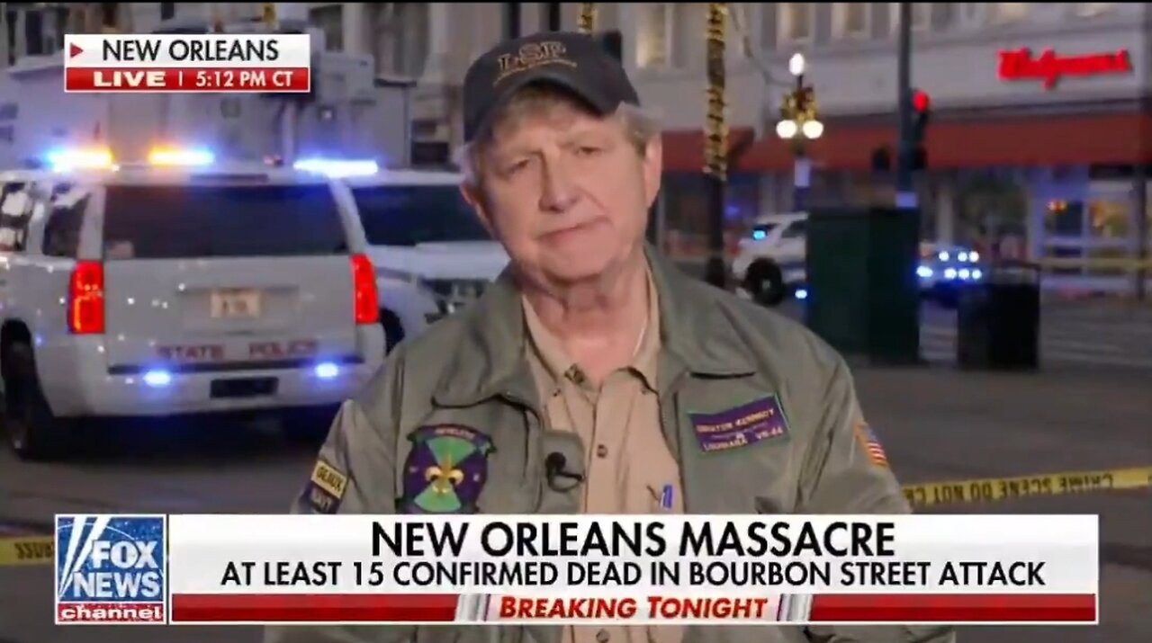 John Kennedy Suggests More Terror Attacks To Come