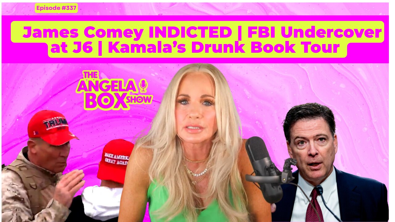 🔴 LIVE: James Comey INDICTED & FBI Undercover at J6 | Angela Box Show Ep. 337