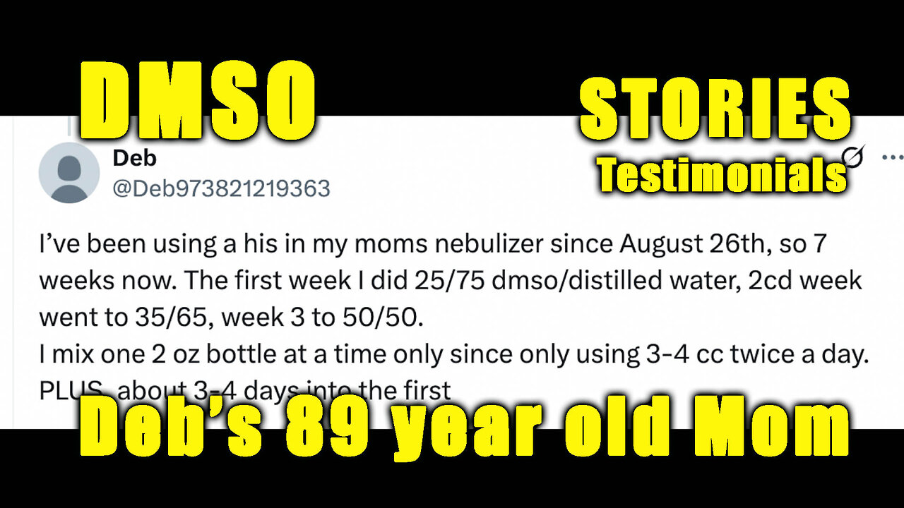 DMSO Stories: Deb's Mom