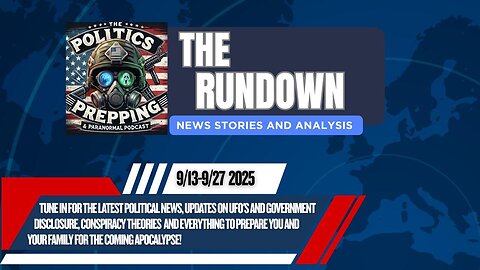 "The Rundown"-9/13/25-9/27/25