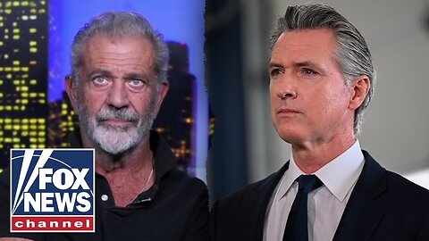 Mel Gibson's message to Newsom: 'Spend less on hair gel!'