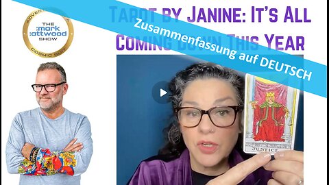 🔎 Tarot by Janine bei Mark Attwood: Dieses Jahr bricht alles zusammen 🎞🔮💥