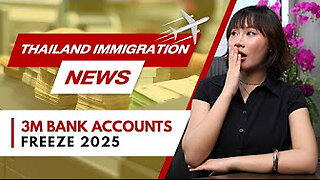 Frozen bank accounts.