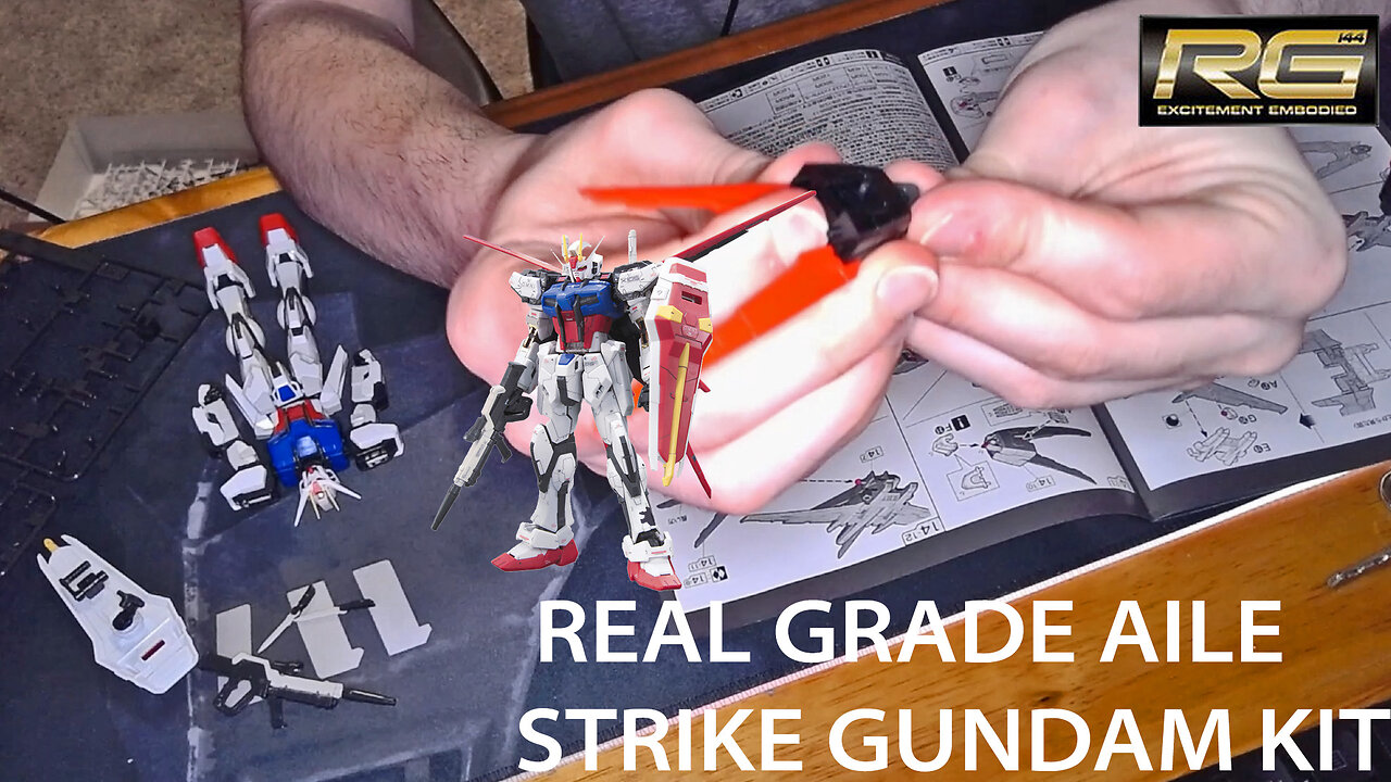 Aile Strike Real Grade Gundam Building Part 3