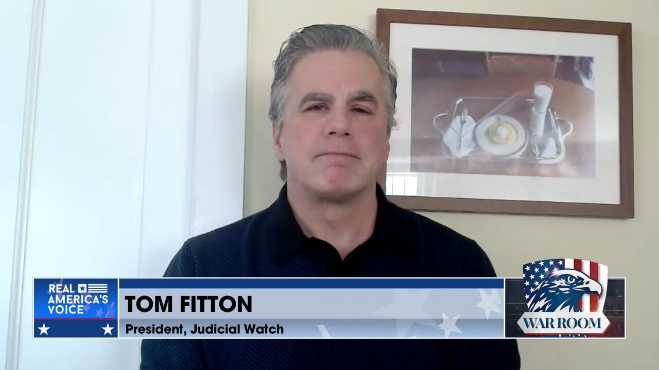 Tom Fitton: Evidence of Collusion between Nancy Pelosi & Fani Willis Against PDJT & J6ers