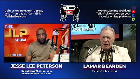 Interview with Jesse Lee Peterson - The Talkin Live Show with Lamar Bearden