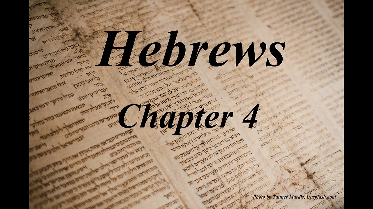 Hebrews Chapter 4 | KJV