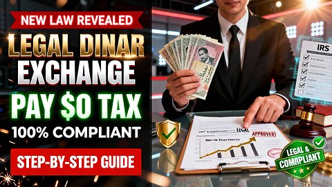 💰 How To LEGALLY Exchange Your Dinar & PAY $0 TAX! New Law Revealed ⚖️🔥 💥 Iraqi Dinar News 2026