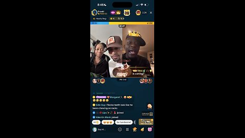 FINESSE ARGUES WITH 21BADBIHH AND DROSKI LINED ON BIGO LIVE