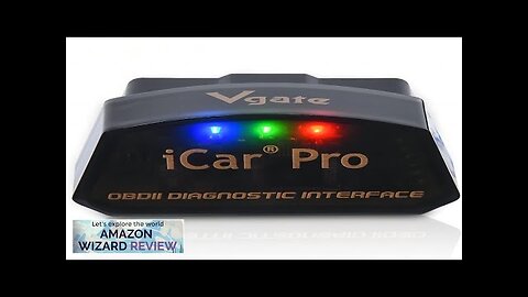 Vgate iCar Pro Bluetooth 4.0 (BLE) OBD2 Fault Code Reader OBDII Code Review