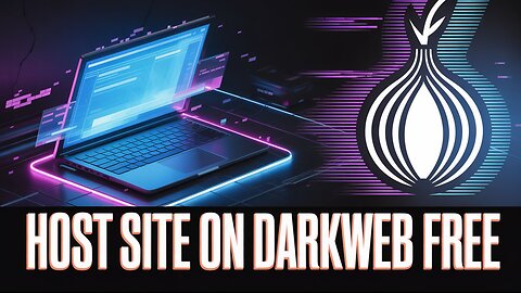 Host Your Own Website on the Dark Web for FREE - Legal Method #cybersecurity #hackingtips #free