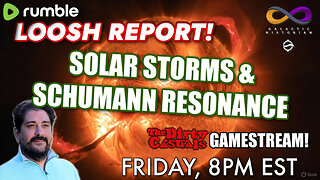 Solar Storms! Schumann Resonance! Loosh Report with Andrew Bartzis & the Dirty Casuals!