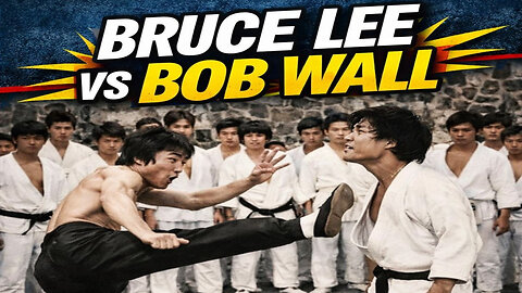 👊Bruce Lee vs Bob Wall 🥋⚡🔥 | Legendary Martial Arts Showdown