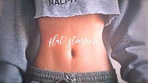 i've never made a subliminal this powerful - intense flat stomach subliminal