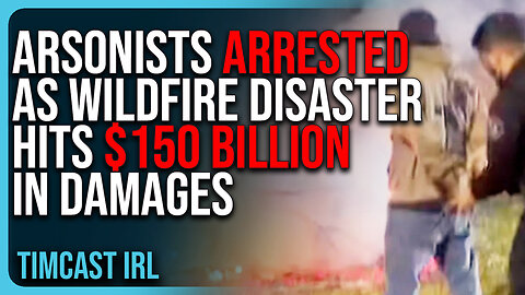 ARSONISTS ARRESTED In LA As Wildfire Disaster Hits $150 BILLION In Damages