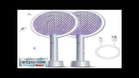 Electric Fly Swatter Racket 2 Pack Mosiller 2 in 1 Bug Zapper Review