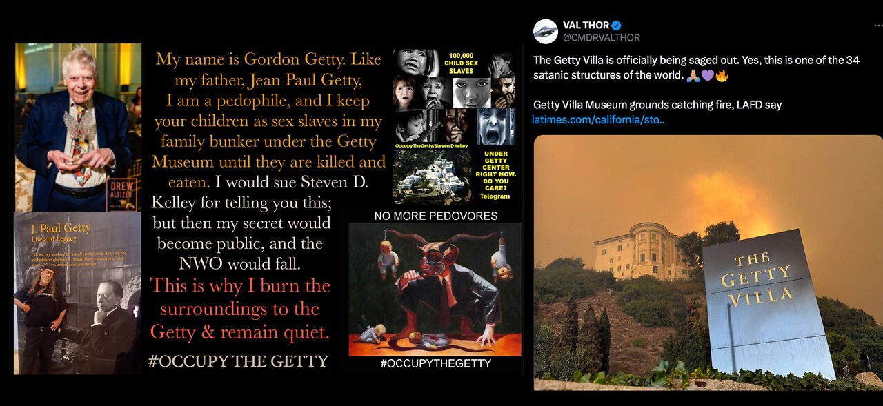Gordon Getty Inherited His Pedophile Intertel Getty Child Trafficking.