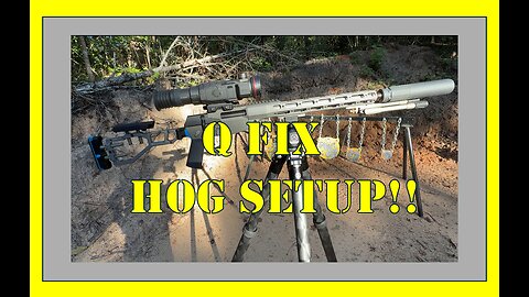 Q Fix .308 Hog Hunting Setup | IRAY RICO 2 RHR50 Thermal Scope + 2 Vets Tripod