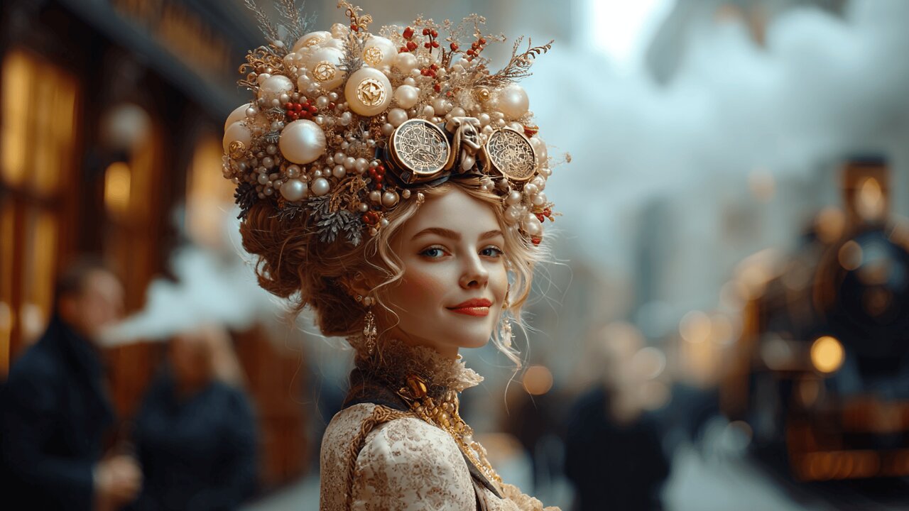 Golden Muse – Retro Dreams Come Alive ✨ | Wish She Was Real