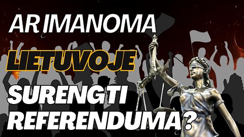 Pokalbis. Egidijus Čibirauskas: Ar įmanoma Lietuvoje surengti referendumą?