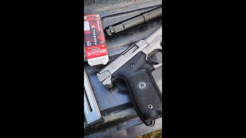 FAXON Twenty TOUCAN Suppressor on my S&W Victory with CCI and Federal Suppressor 45gr SuppressorAmmo