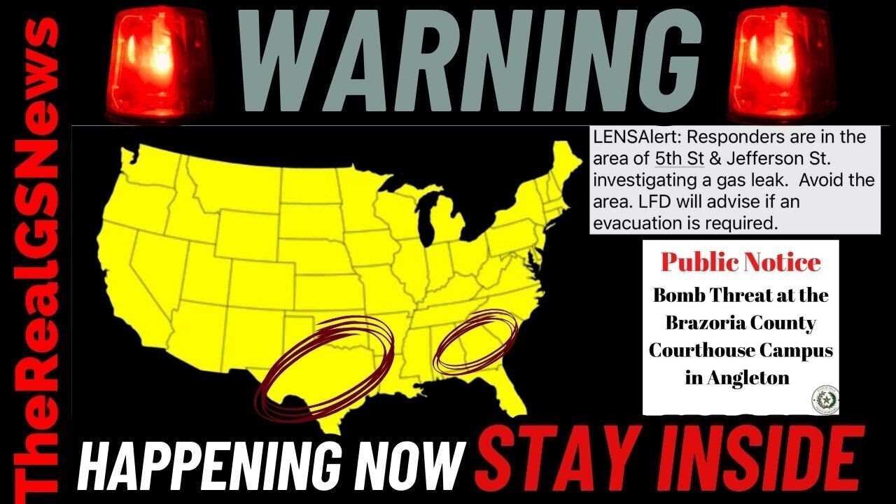 🚨 BREAKING: "SHELTER IN PLACE" IN ATLANTA / BOMB SQUAD DEPLOYED IN TEXAS PROMPTS 2 MILE EVACUATION