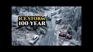 100 Year Ice Storm Record Cold and Blizzard Infrastructure Failure
