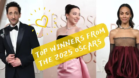 Top winners from the 2025 Oscars