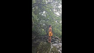 A Quick Dip in ALIMATOC, Philippines 🇵🇭 #waterfall #필리핀 #폭포