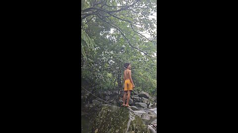 A Quick Dip in ALIMATOC, Philippines 🇵🇭 #waterfall #필리핀 #폭포