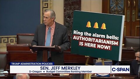 Sen Jeff Merkley Finishes His 22 Hour 37 Minute Floor Speech That No One Cared About