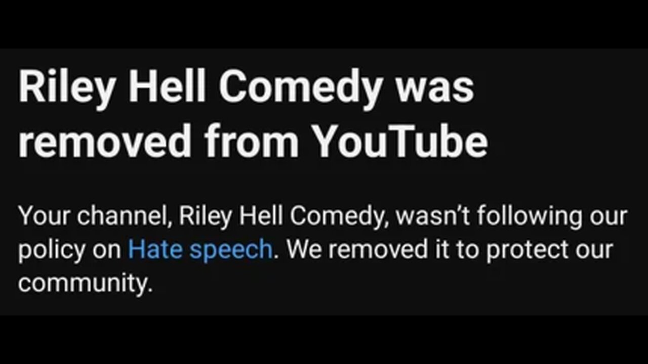 I WAS BANNED FROM YOUTUBE