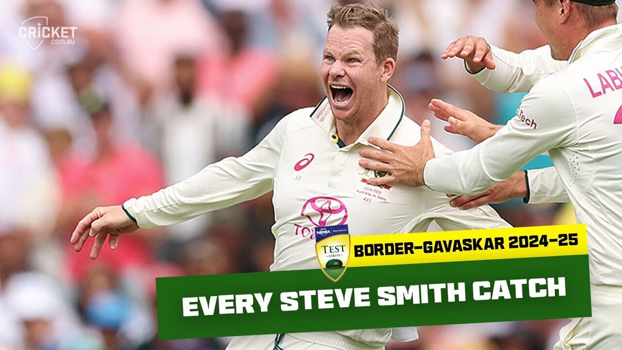 Every catch: A dozen elite Smith grabs, and one that was denied | Australia v India 2024-25