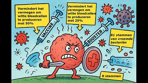 Twee prikken om het immuunsysteem te beïnvloeden.