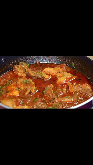 Delicious Punjabi Chicken Curry ASMR Cooking