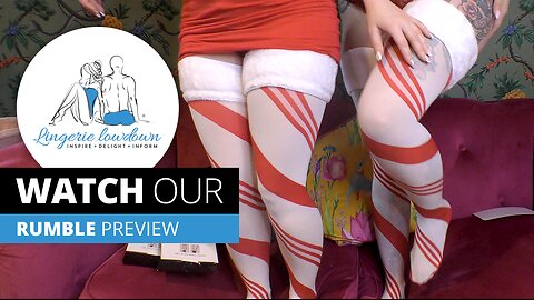Luna London and Dolly review Ann Summers Candy Cane holdups