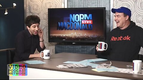 Norm Macdonald Live - With Guest Simon Helberg - Season 1 Episode 8