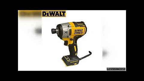 Dewalt DCF887 Cordless Impact Driver Electric Drill With 18V Lithium-ion Battery Brushless Review