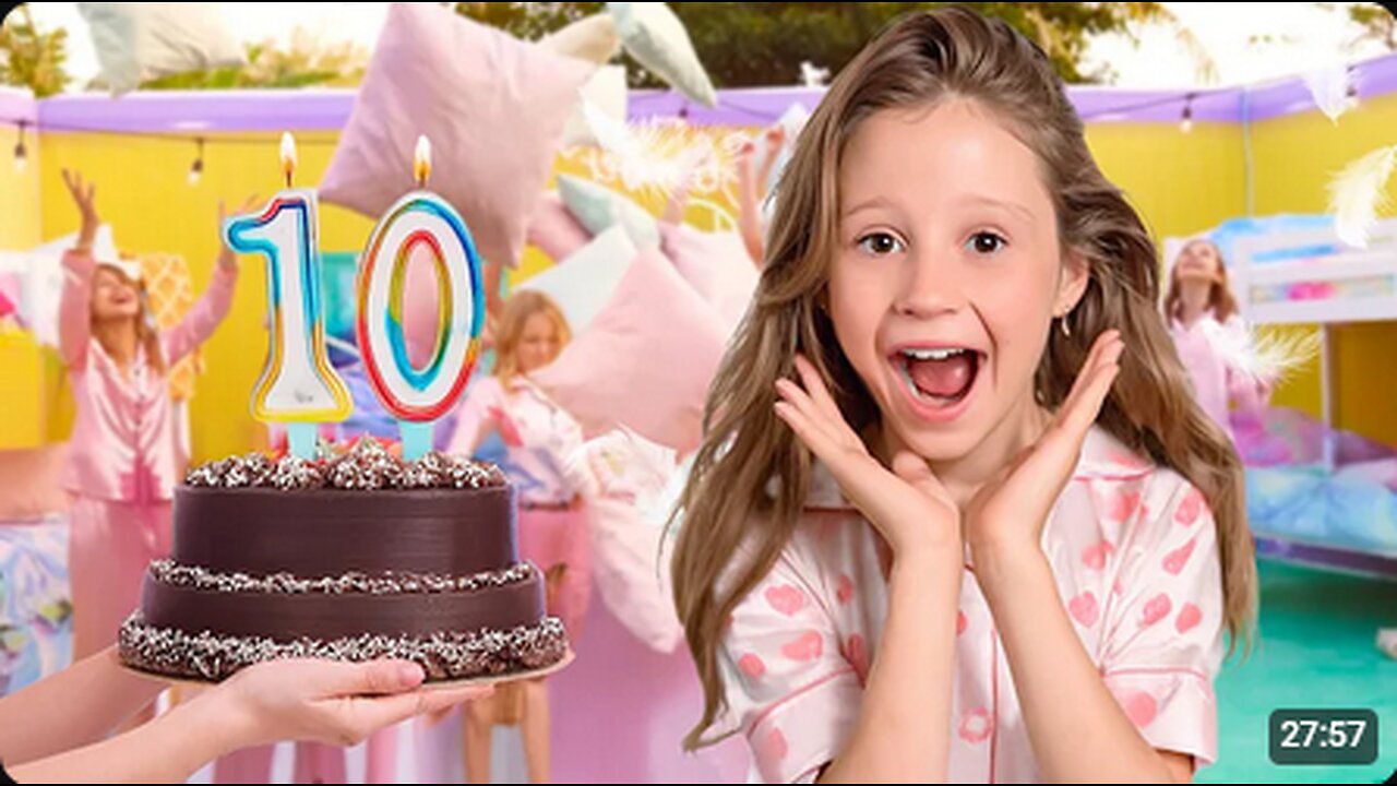 Nastya is 10 years old!