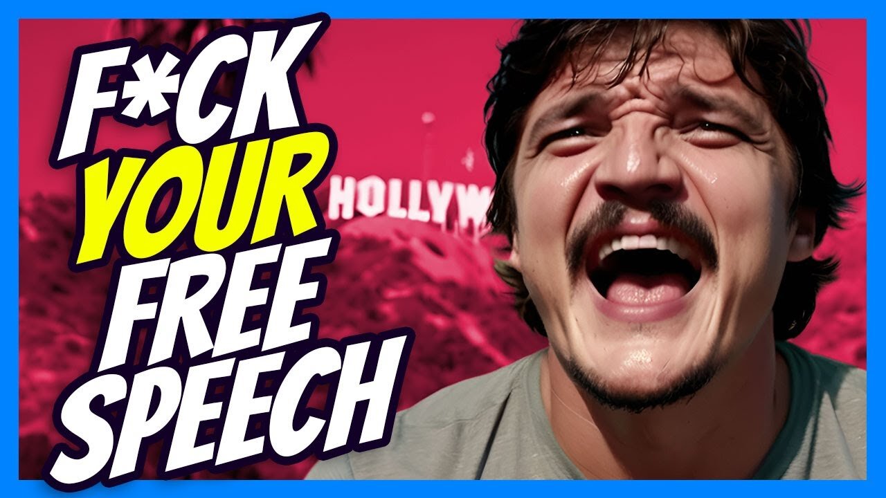 Hollywood Freaks Out About THEIR Free Speech When They Didn't Care About YOURS... | Clownfish TV