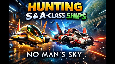 hunting S and A class ships in no mans sky