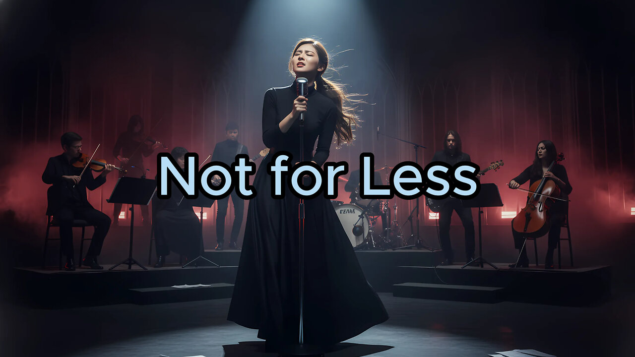 Not for Less - Rock Orchestral Arrangement (Lyric Video)