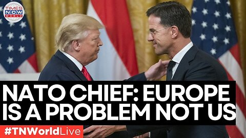 THE TRUMP EFFECT! Mark Rutte Mentions Urgency of European Military Investment at WEF Davos