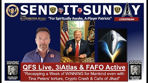 MAGA Winning: QFS Live, 3iAtlas Nears, President Trump's FAFO on Deep State as Crypto Crashes & More