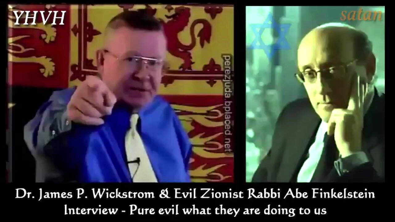 FULL INTERVIEW WITH RABBI ABE FINKELSTEIN -DR JAMES P WICKSTROM ☠️
